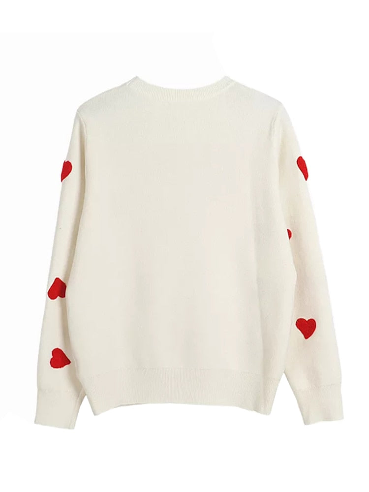 Love Confetti Heart Sweater