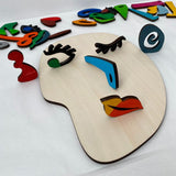 Picasso Art Puzzle Play Set Children's Wooden Montessori Puzzle