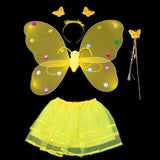 4 Piece Sets Bumble Bee & Ladybug Costumes for Kids