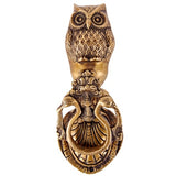 Victorian Brass Owl Door Knocker