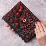 Dragon's Eye Embossed Resin Notebook A5 Journal