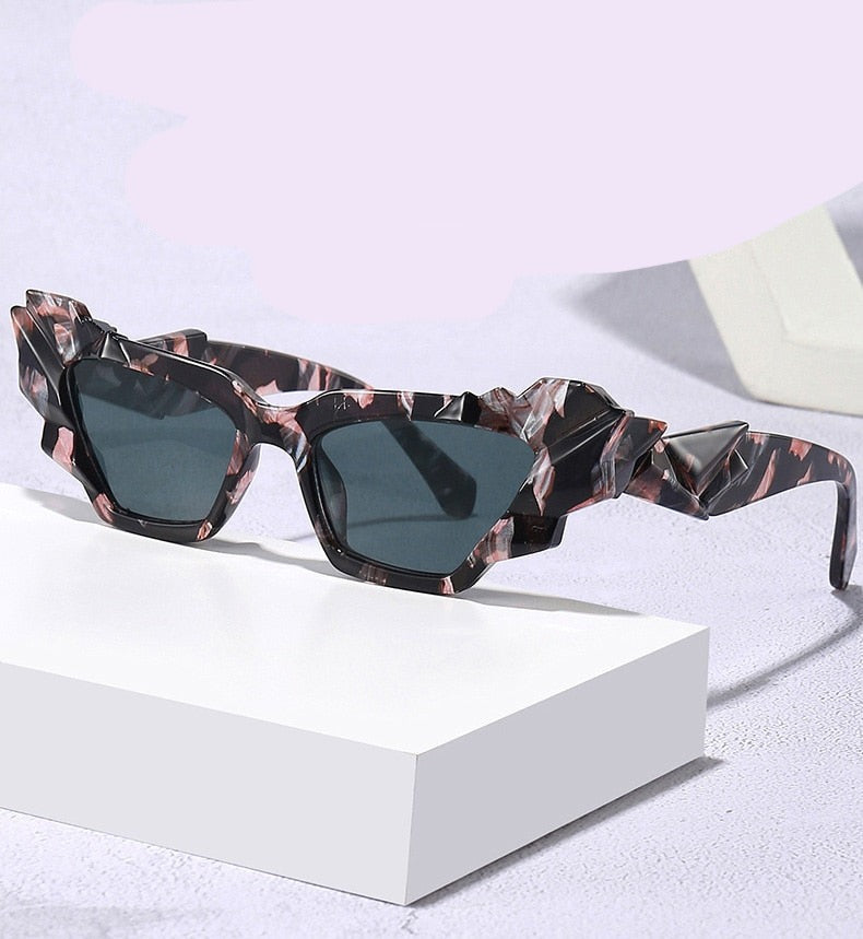 Franny's Fragmented Cat eye Sunglasses