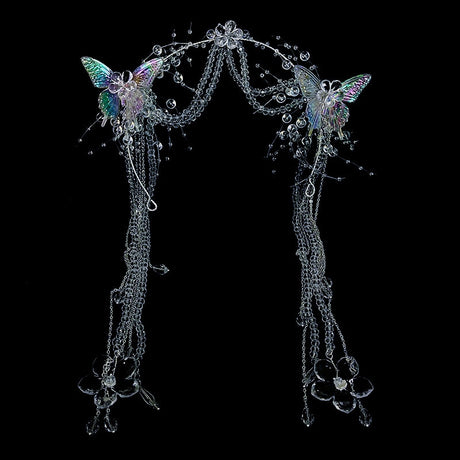 Mermaid Headdress Water Effect Transparent Crystal Headwear