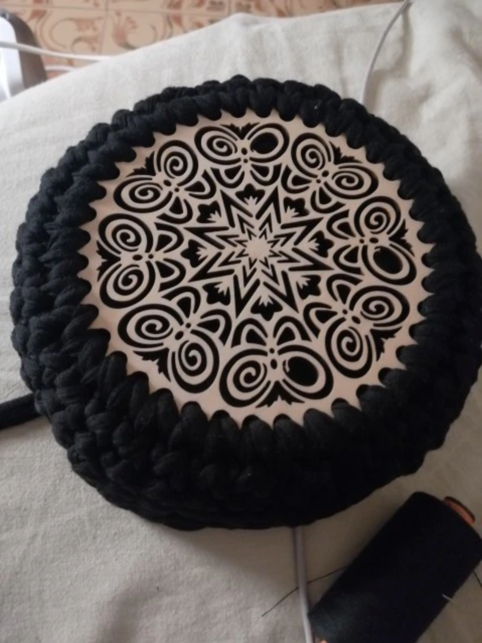 Three Wooden Bases for Crochet Basket Weaving | 20cm | DIY Craft
