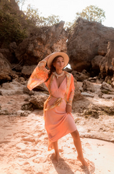 Mermaid Coral's Kimono