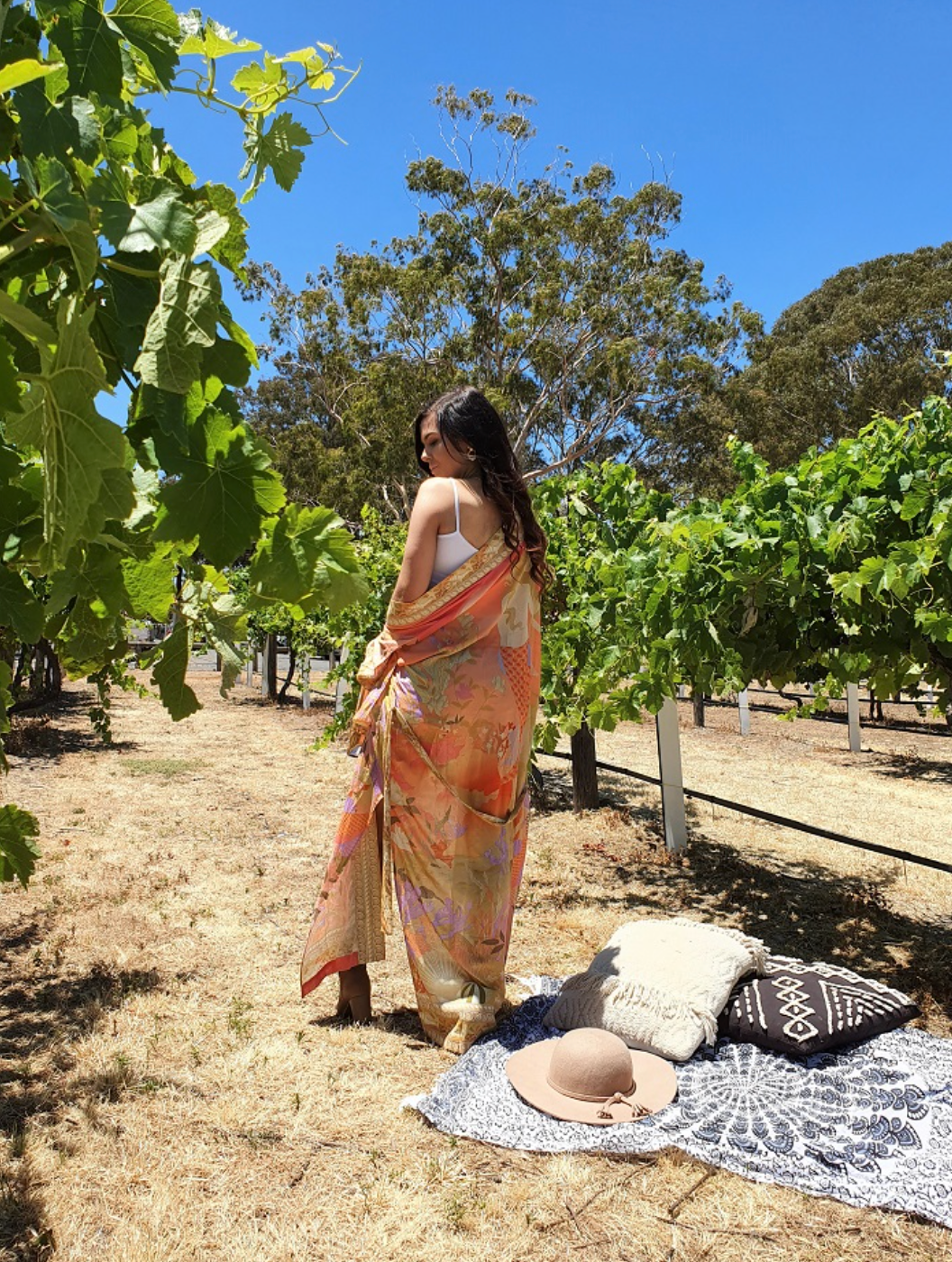 Mermaid Coral's Kimono
