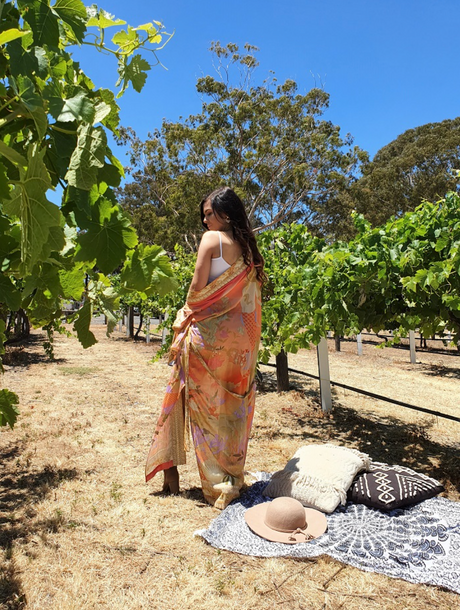 Mermaid Coral's Kimono