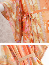 Mermaid Coral's Kimono