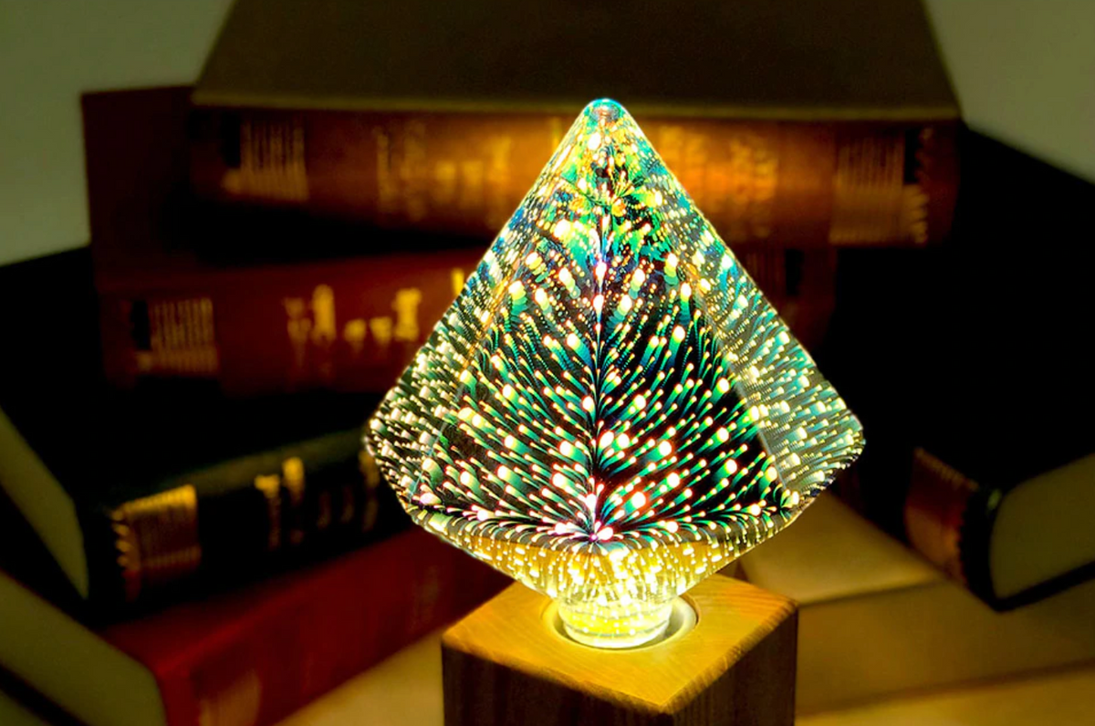 Starburst LED Fancy Schmancy Edison Light Bulbs