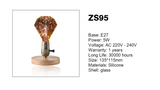 Starburst LED Fancy Schmancy Edison Light Bulbs