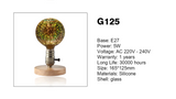 Starburst LED Fancy Schmancy Edison Light Bulbs
