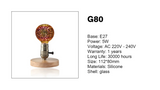 Starburst LED Fancy Schmancy Edison Light Bulbs