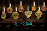 Starburst LED Fancy Schmancy Edison Light Bulbs