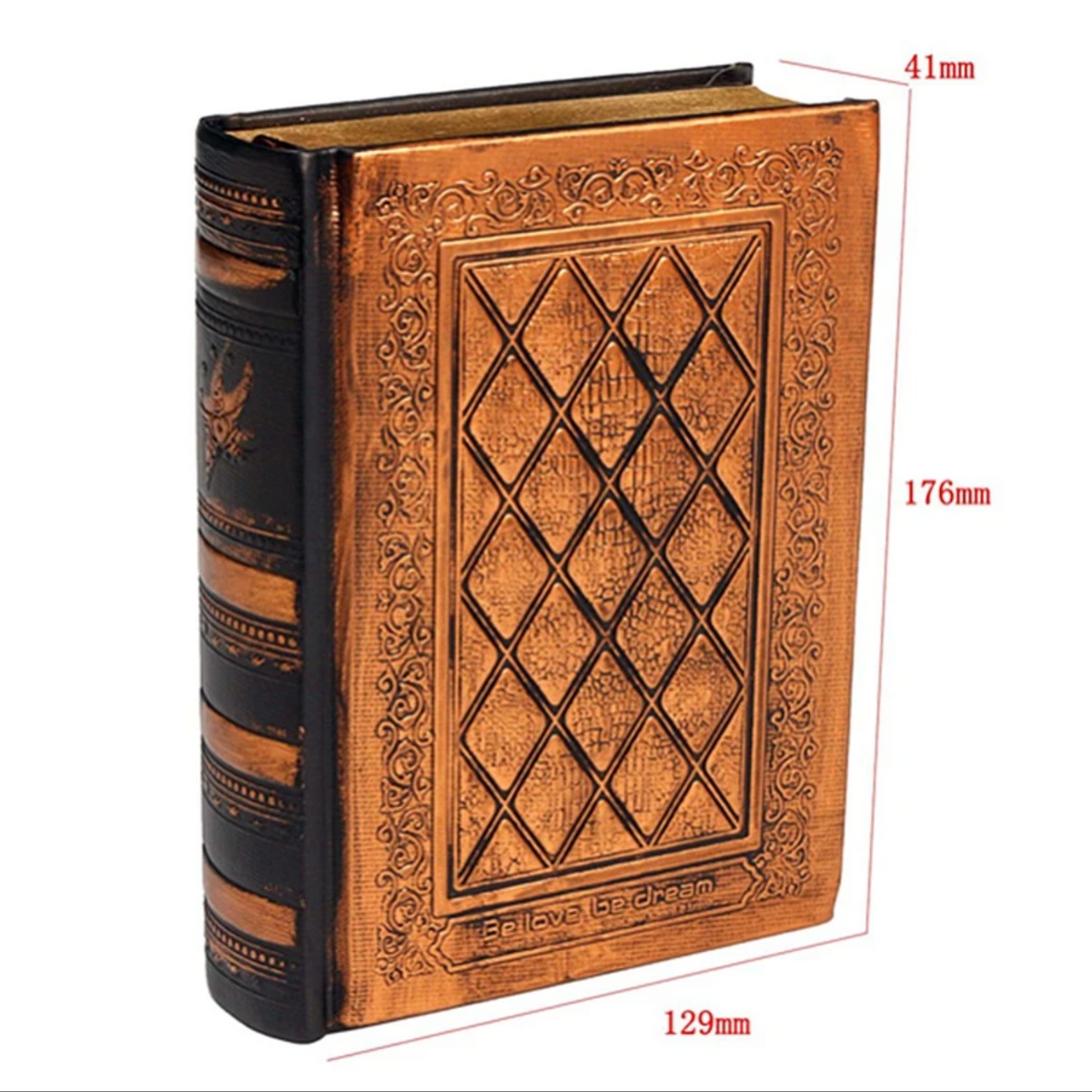 Blank Hard Cover Leather Sketchbook / Journal
