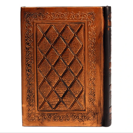 Blank Hard Cover Leather Sketchbook / Journal