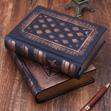 Blank Hard Cover Leather Sketchbook / Journal