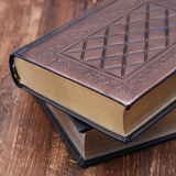 Blank Hard Cover Leather Sketchbook / Journal