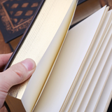 Blank Hard Cover Leather Sketchbook / Journal