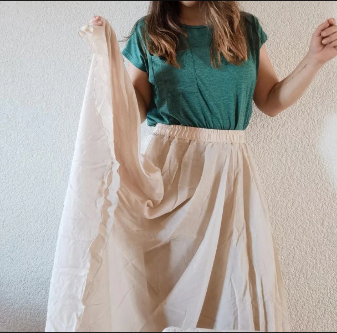 Linen Cotton Maxi Skirts 19 Colours