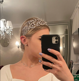 Cubic Zirconia Headband Crown