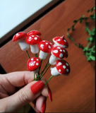 🍄 Ten, Thirty or FIFTY Red Mushroom Picks 🍄