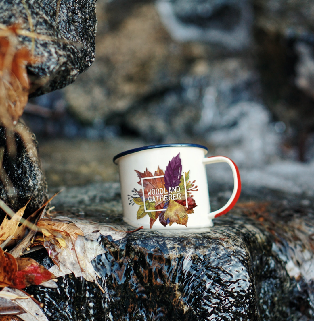 Woodland Gatherer Enamel Mug