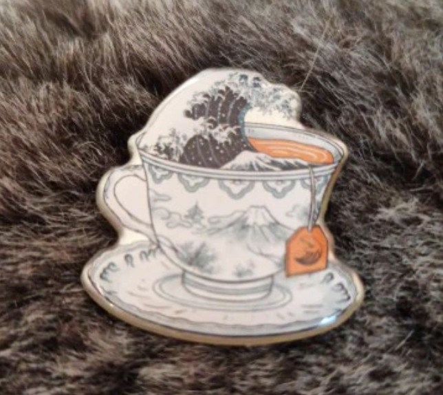 Storm In A Teacup Pin