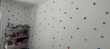 48pc Dot Wall Sticker Decals For Kids Rooms