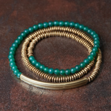 Agate Stone & Copper Handmade Bracelets Unisex Jewellery