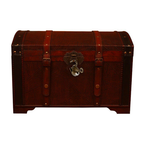 Pirate's Chest Mini Padlocks