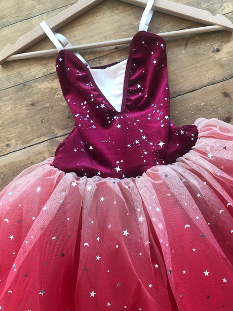 Fleur Ballerina Tutu Leotard Girls Ballet Dress