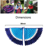 Large Felt Bird Wings and Masks Book Week Costumes Dress Up