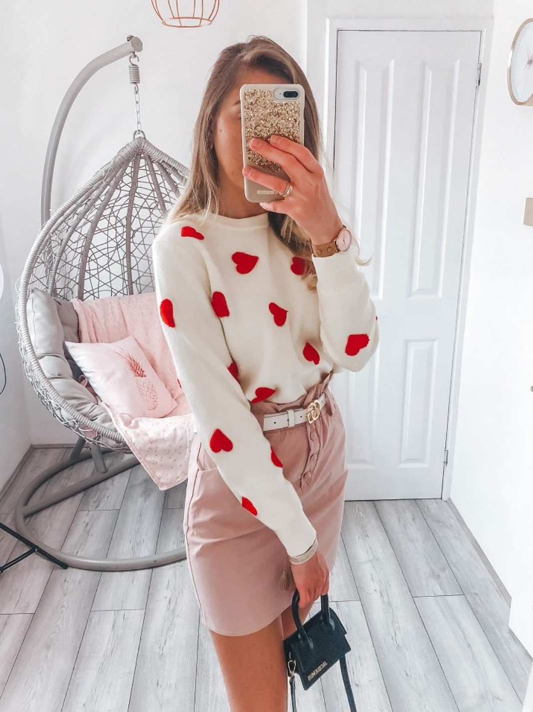Love Confetti Heart Sweater