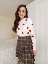 Love Confetti Heart Sweater
