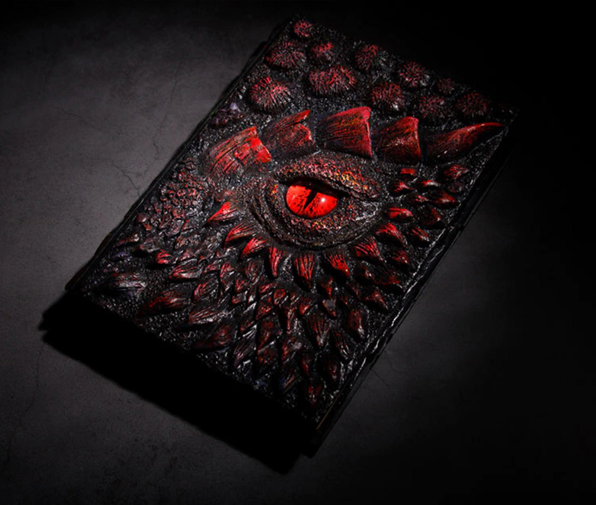 Dragon's Eye Embossed Resin Notebook A5 Journal