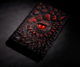Dragon's Eye Embossed Resin Notebook A5 Journal
