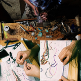 Bohemian Natural Stone Bead Rings