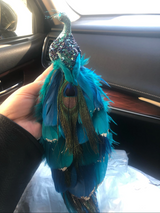Christmas Peacock Tree Toppers Decoration
