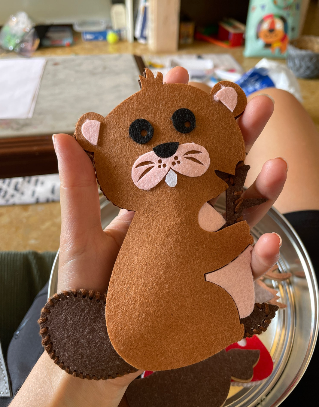Woodland Animals DIY Felt Craft Sewing Kits For Kids