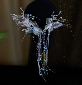 Mermaid Headdress Water Effect Transparent Crystal Headwear