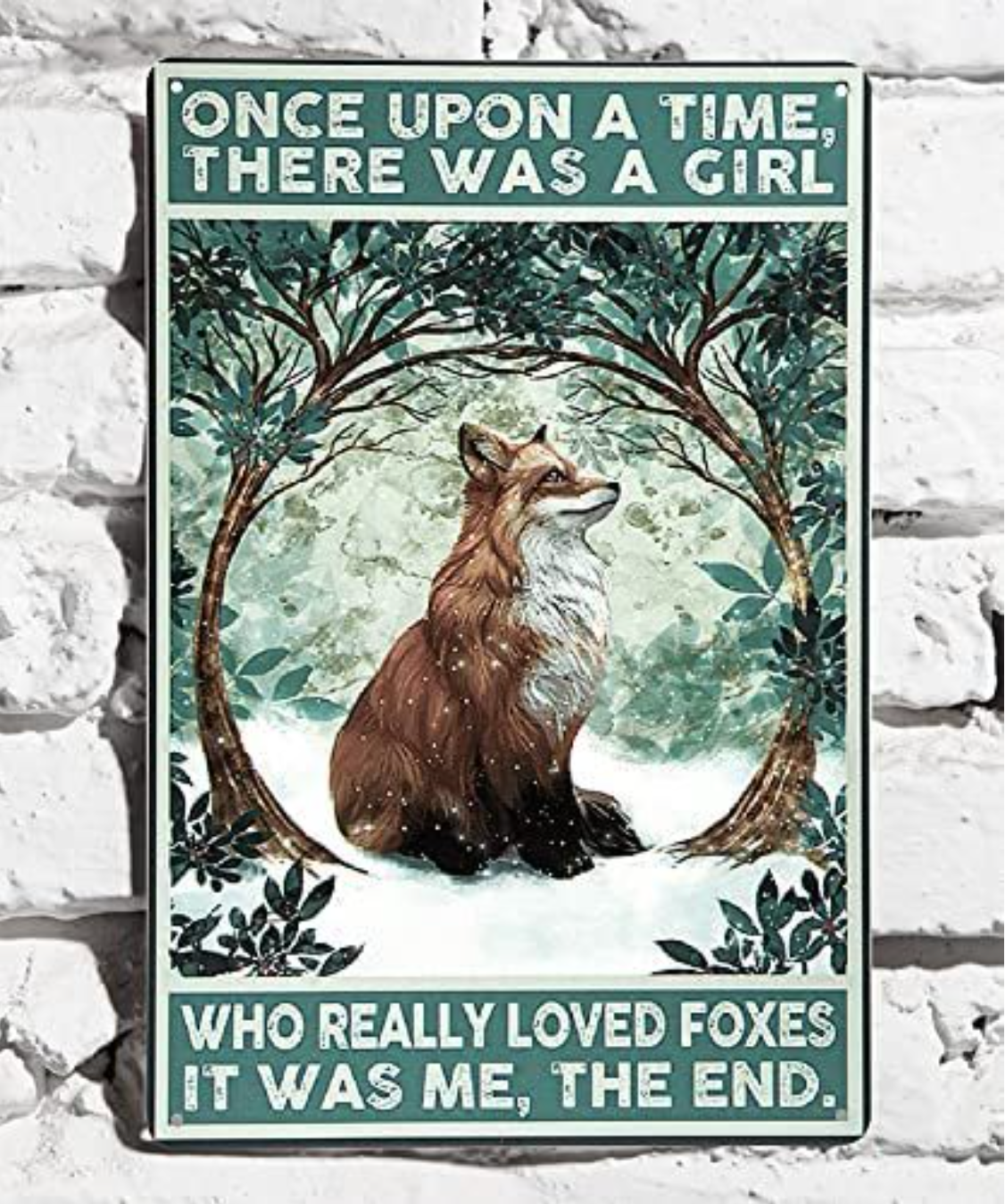 What A Wonderful World Mermaid Tin Sign