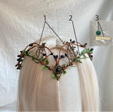 Handmade Woodland Elven Crowns Fairy Goddess Wedding Crown