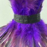 Rooster Feather Choker
