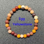 Bohemian Natural Stone Bead Rings