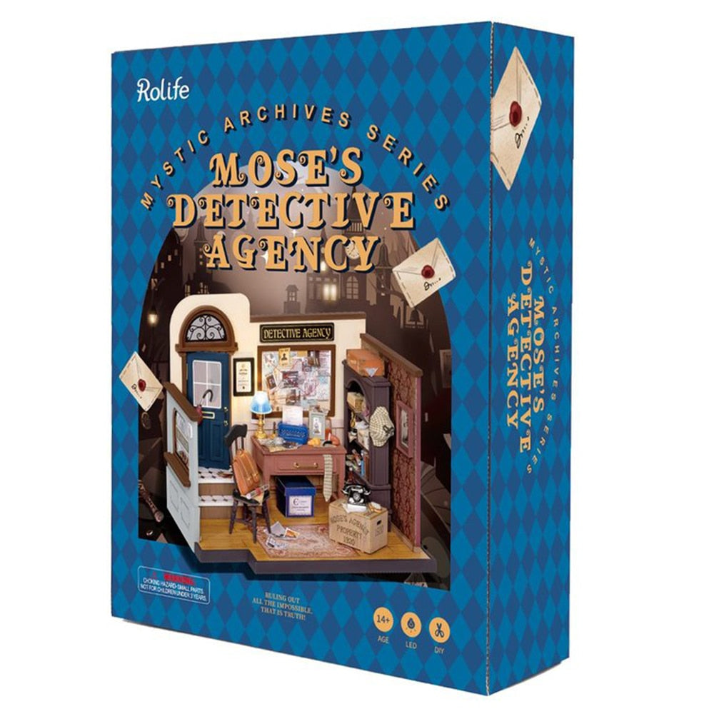 Magic Emporium Wooden DIY Miniature Dollhouse