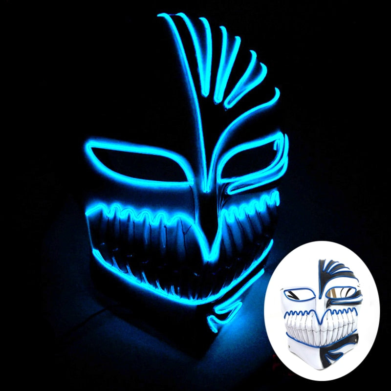 Glowing Cosplay LED Joker Masks