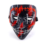 Glowing Cosplay LED Joker Masks
