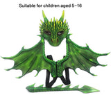 Dragon Mask, Wing and Tail Sets Cosplay Halloween Costumes
