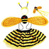 4 Piece Sets Bumble Bee & Ladybug Costumes for Kids