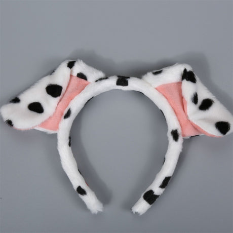 Plush Animal Ears Headband Costume Prop